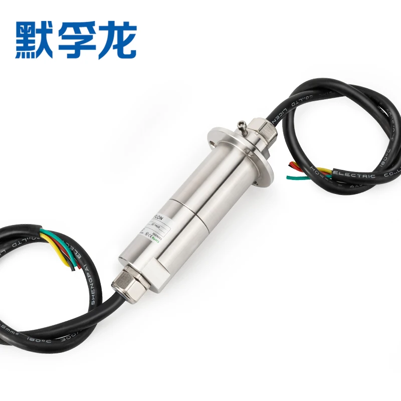 

Stainless Steel IP68 Waterproof Slip Ring 38mm OD 2-12 Circuits MFS038 Conductive Collector Ring