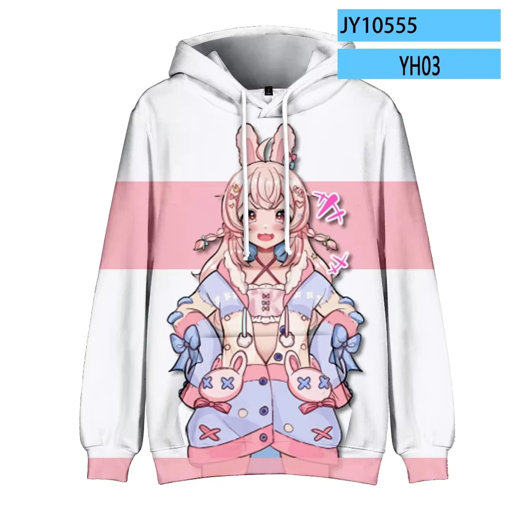 Pipkin Pippa Anime characters 3D Printed Men's Hoodie Oversized Long Sleeves Outdoor Pullover Sweatshirt Kids Unisex Clothing