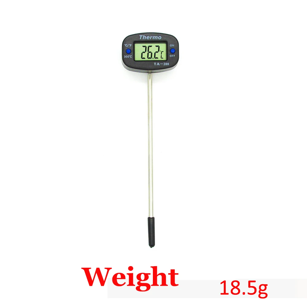 -50 ° C to 300 ° C (-58 ° F to 572 ° F) Digital Food Thermometer Probe Oven BBQ Fried Oil Temperature Gauge Test Water Chocolate