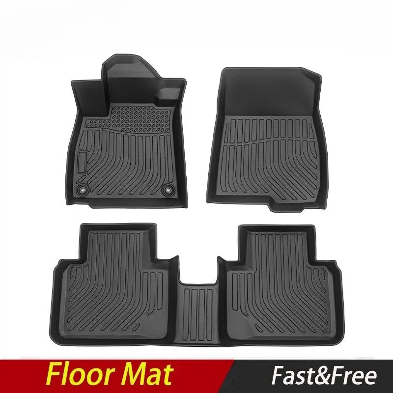 

Car Floor Mats for 2018-2023 Honda Accord All-Weather TPE Rubber Floor Mats 3PCS United States