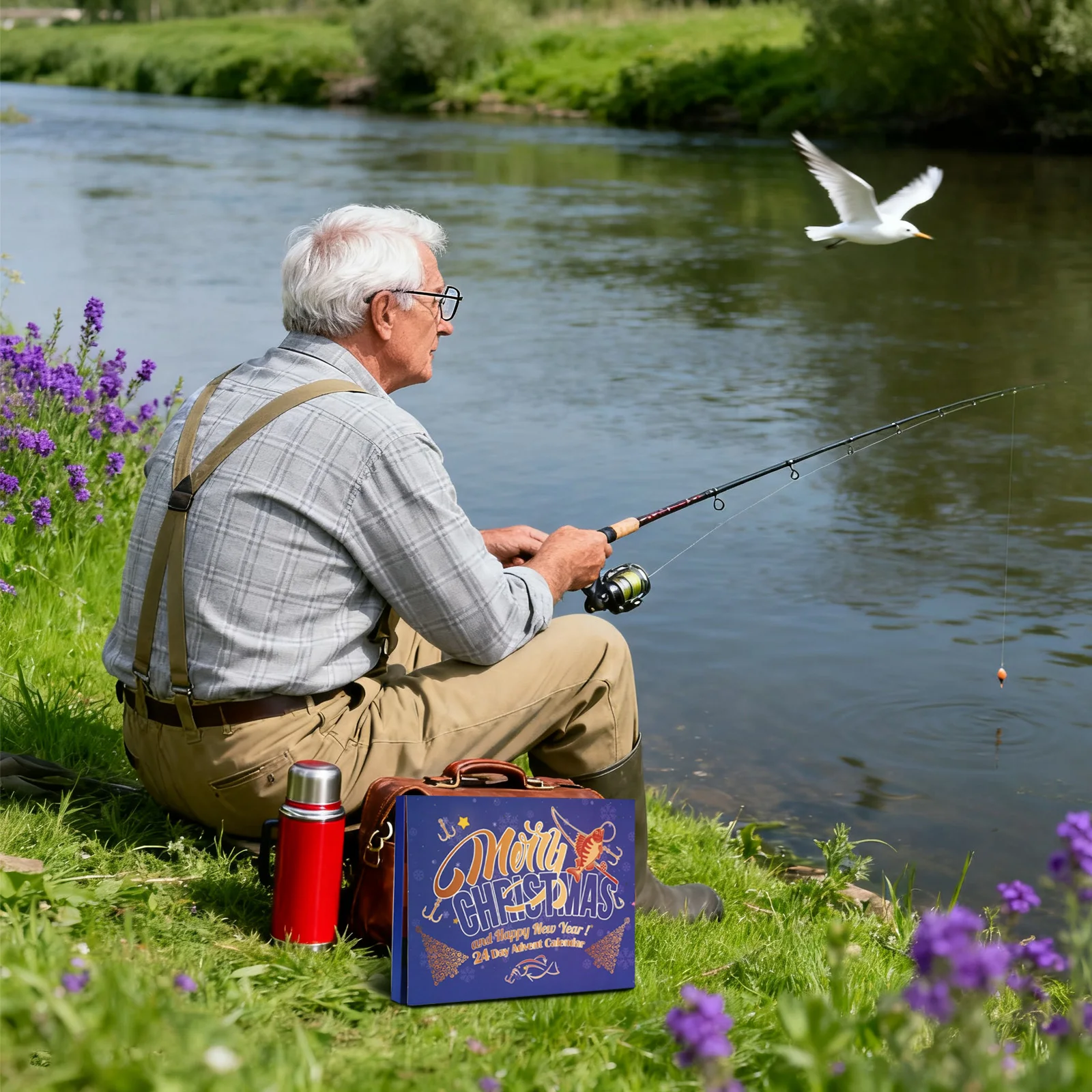 تقويم العد التنازلي لصيد الأسماك، تقويم العد التنازلي لعيد الميلاد لمدة 24 يومًا يتميز بصيد الأسماك المناسب للبالغين من الصيادين #5