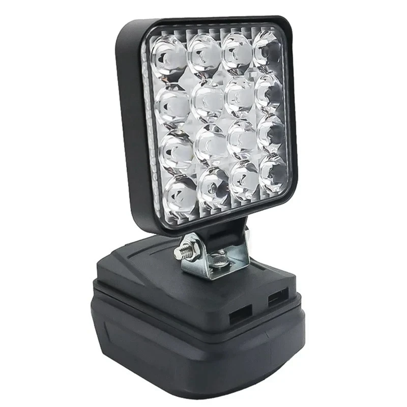 16 LED Arbeitslicht Strahler Outdoor Arbeit Angeln Handheld Notfall Werkzeug Licht für 18 V Lithium-Batterie