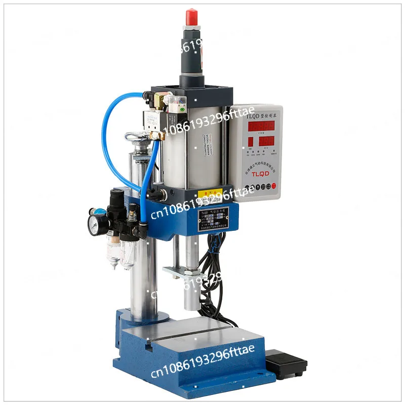 Small Desktop Pneumatic Press Cylinder Pneumatic Rivet Machine Plaster Machine Double Column Pneumatic Punching Machine