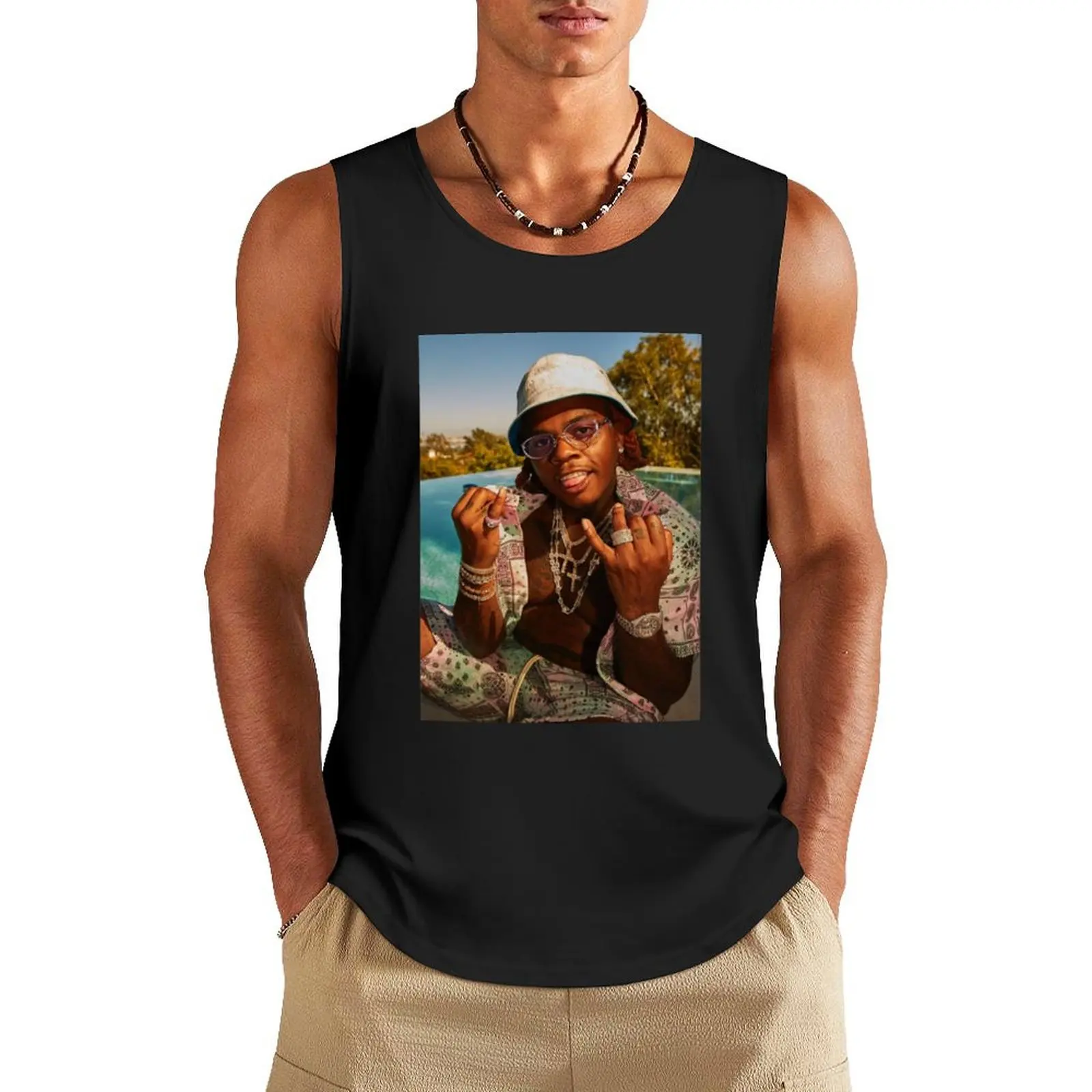 

GUNNA Tank Top anime t-shirts Gym T-shirts for men