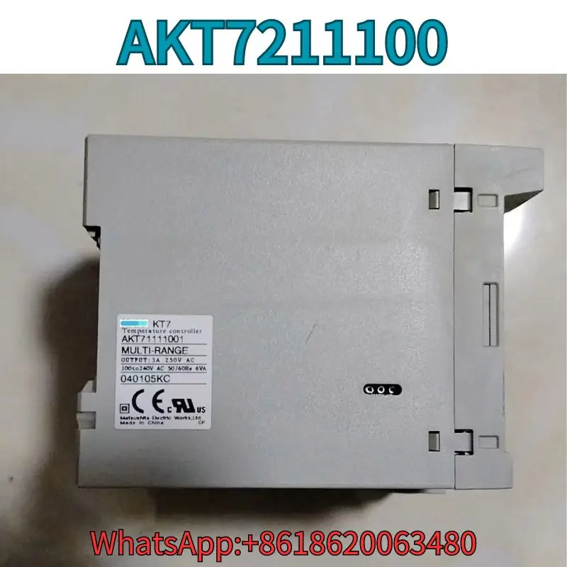 Used Temperature controller AKT7211100 test OK Fast Shipping