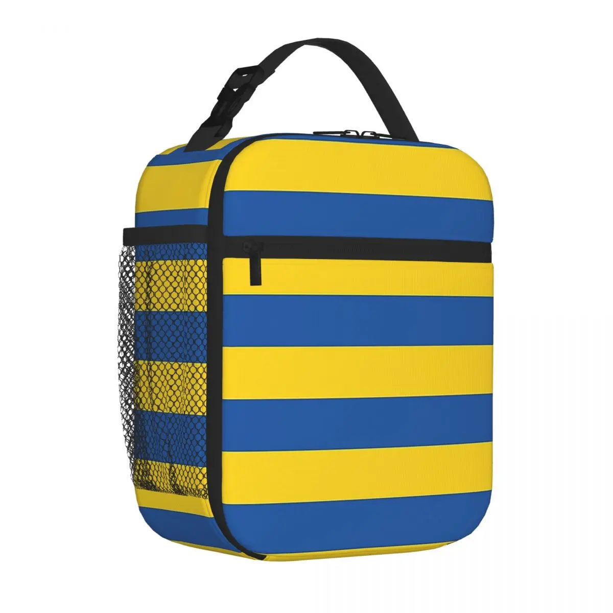 Bolsas de almuerzo con bandera de Ucrania, Bento Box aislado, Tote impermeable, bolsas de Picnic reutilizables, bolsa térmica más fresca para mujeres y niños