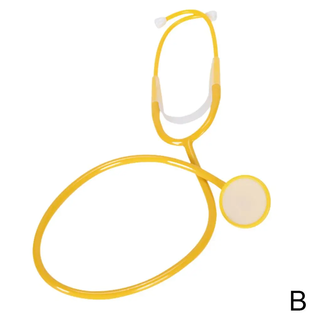 Stethoscoop Simulatie van kinderen Stethoscoop over dokter Wetenschap De plastic dokter Speelgoed Familiegereedschap Stethoscoop Ki D2p9