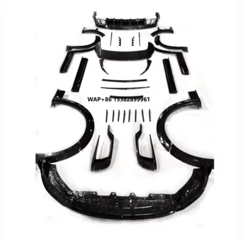 High Quality Modified Carbon Fiber Half Carbon Body Kit for Levante Msy Style Wide Bumper With Full Set For