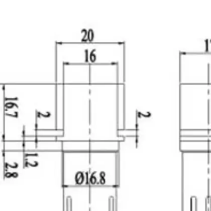 MH-Z16 Gas Sensor for Carbon Dioxide Detection in For indoor Environments with Low Power Consumption Under 85mA Average Current