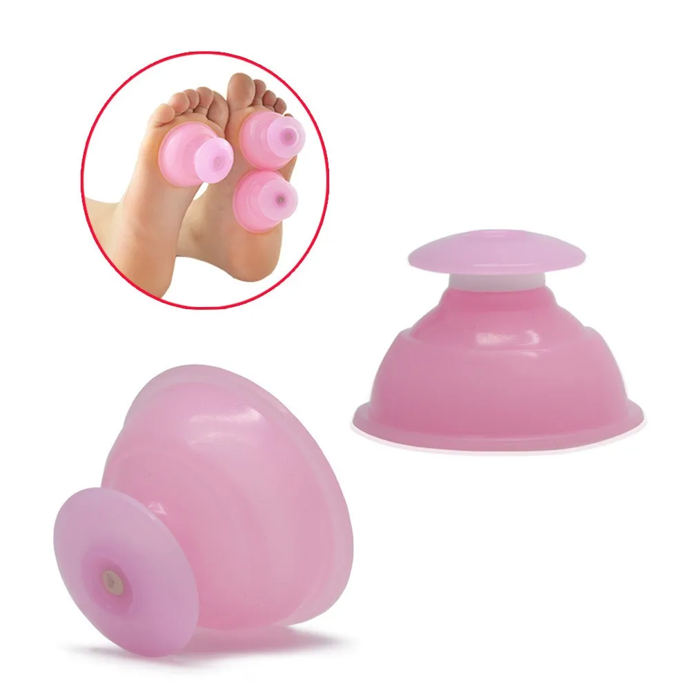 

1/2/3/5/10pcs Silicone Cupping Cup Vacuum Cupping Jar Moisture Absorber Anti Cellulite Family Facial Body Massage Therapy