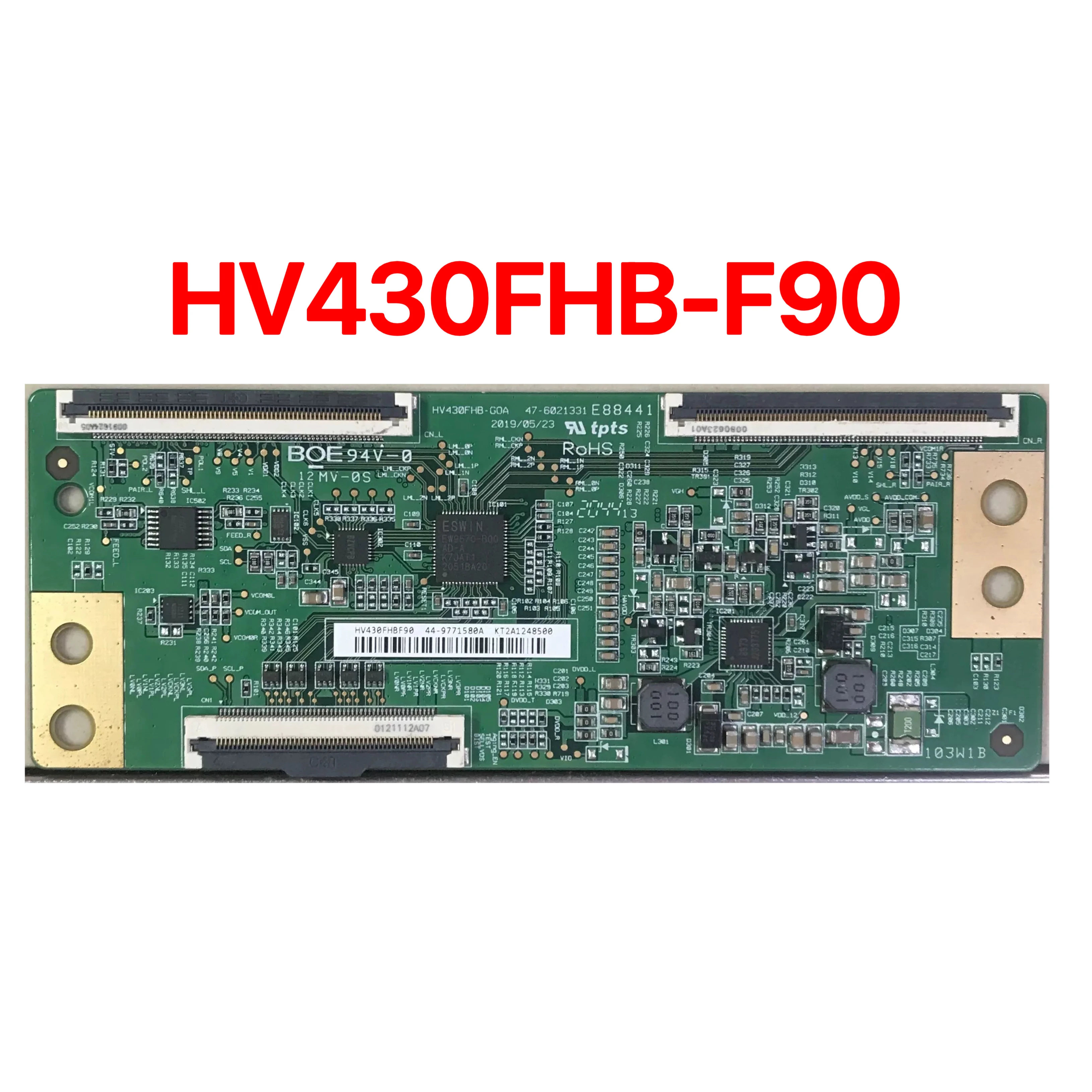 JVC LT43CF700 DLED43FHDS TX-43JS360B لوكس 0143006 /02 لوحة T-CON LVDS HV430FHB-GOA 47- 6021331   لوحة المنطق الجديدة تمامًا