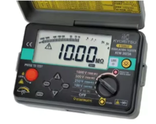 

Kyoritsu High Precision Insulation Resistance TesterDigital Resistance Meter, Insulation Meter KEW3022A