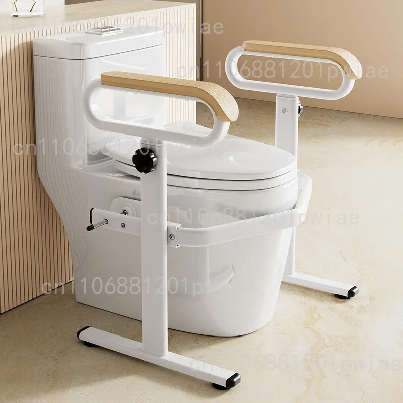 Household Toilet Armrest Elderly Safety Support Frame Bathroom Armrest Railing Bathroom Toilet Seat Holder
