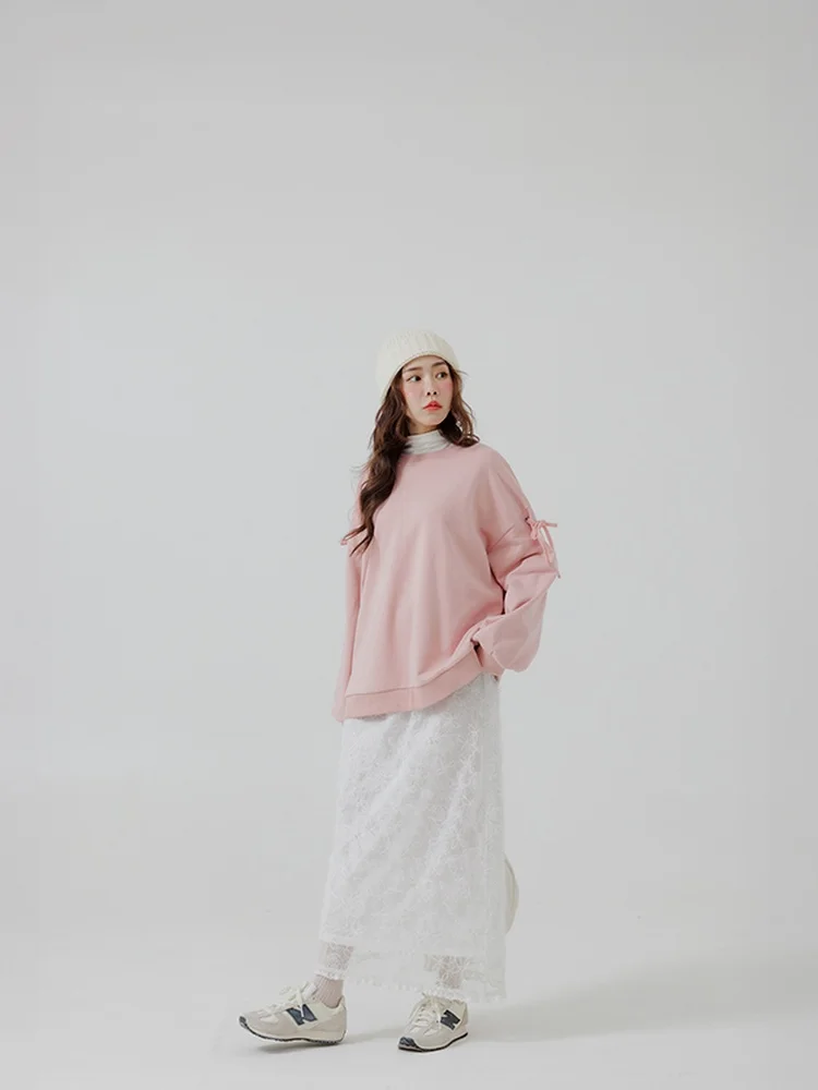 

Queenop Autumn Winter New Women's Casual Wide Fit Long Sve Hoodie Tie Dye Comfortable Breathable Cotton Polyester Blend