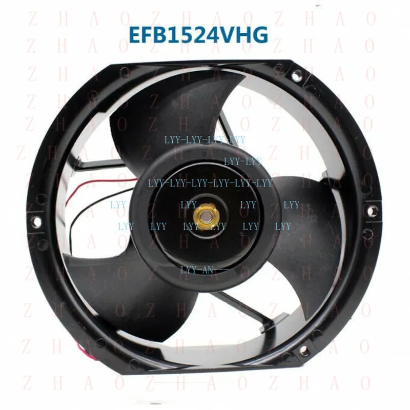L+ for Delta EFB1524VHG Axial Fan DC 24V 1.7A 172*150*51mm 2-wires Inverter Cooling Fan