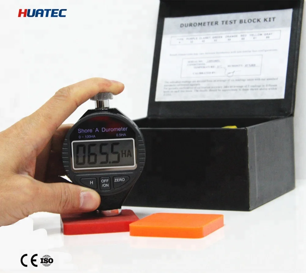 Portable Shore hardness tester digital HT-6600D shore durometer ,portable hardness tester factory in China