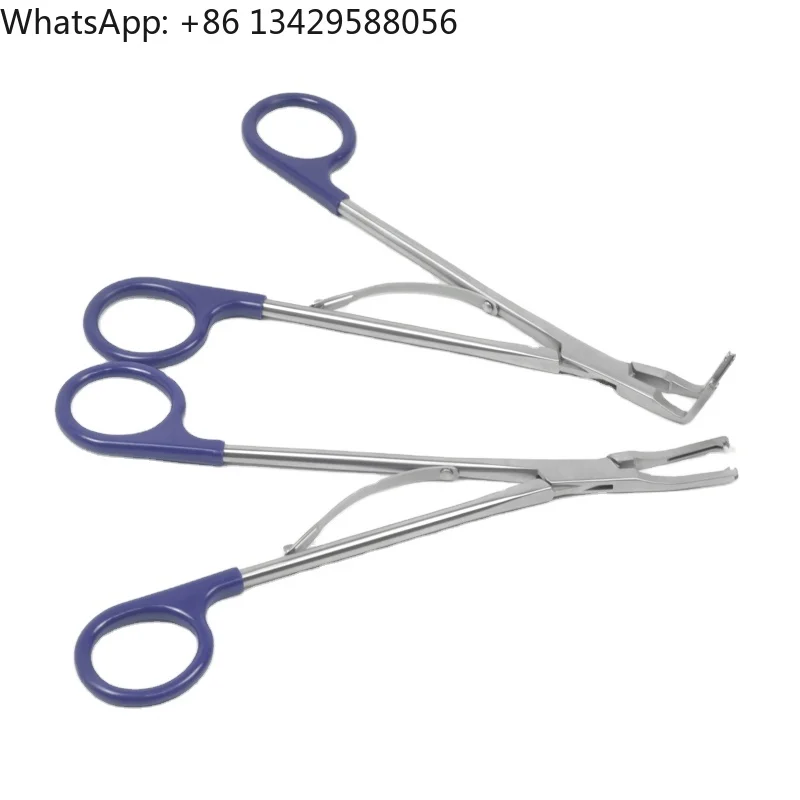

Open Surgery Hemolok Clip Applicator, Polymer Clips Applier