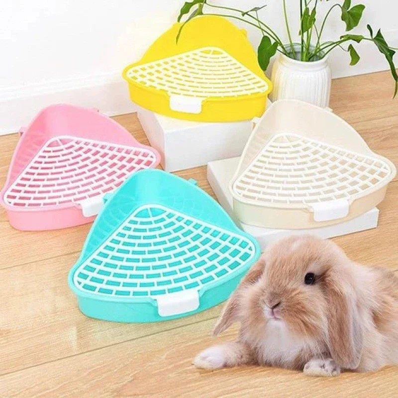 Pequeno animal de estimação toalete pequeno animal maca bandeja canto para hamster cobaia furão gerbil chinchila animal de estimação pequeno rato toalete