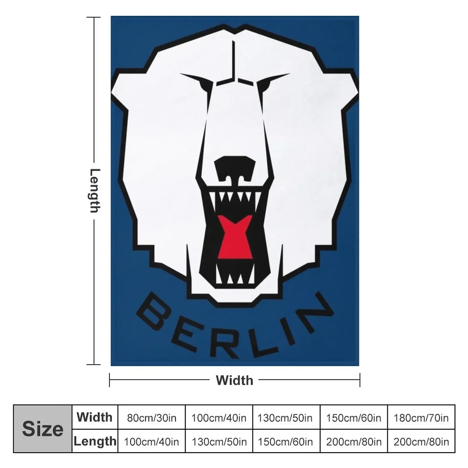 Eisb?ren Berlin Throw Blanket Summer Summer Beddings Shaggy Kid'S Blankets