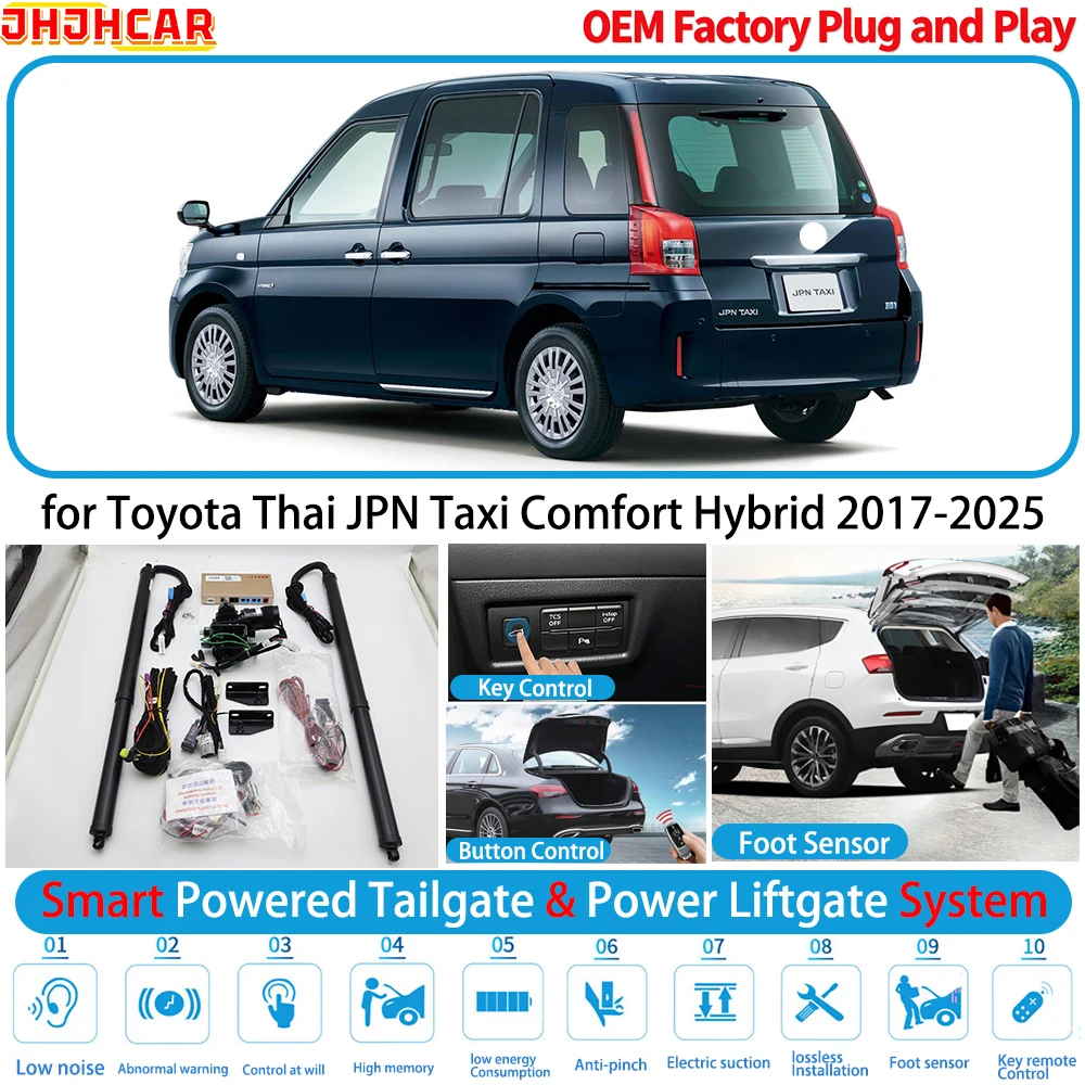 for Toyota Thai JPN Taxi Comfort Hybrid 2017-2025 OEM Smart System Powered Tailgate Power Liftgate Tailgate Power Lift Gate