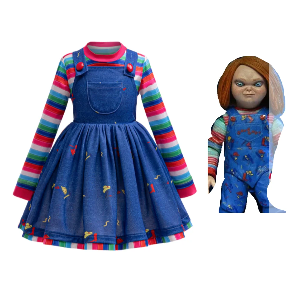 Cadılar bayramı Chucky Cosplay - Anime Cosplay Toddler incelemesi ve fiyatı