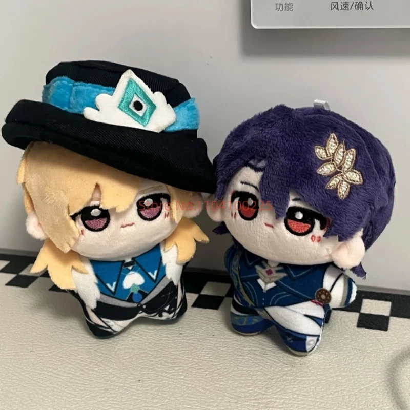 Game Anime Honkai: Star Rail Cosplay Aventurine Dr. Ratio Soft Cute Plush Doll Toys Adorable Pendant Backpack Keychian Gifts