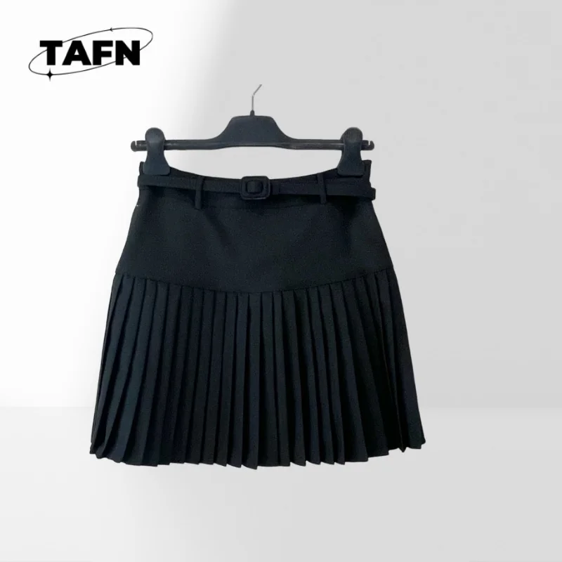 

25 New European and American Advanced Cashmere Windproof Banquet Mini Skirt Pettiskirt All-Matching Beautiful FashionA25042