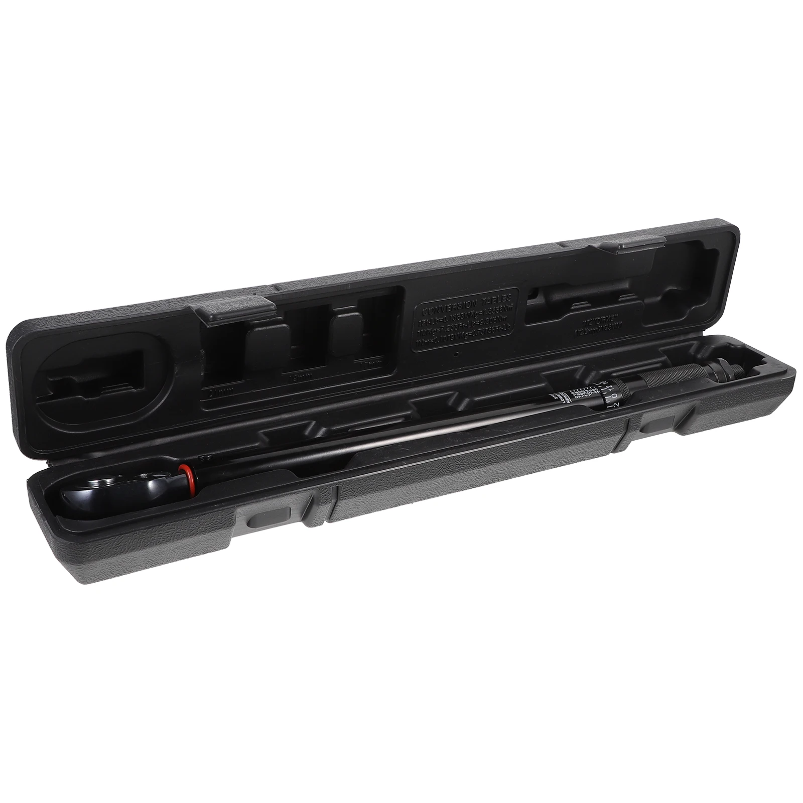 

1/2 Inch Drive Adjustable Torque Wrench Preset 28-210Nm Click Type Reversible Ratcheting Head Mechanical All Steel Iron Wrench