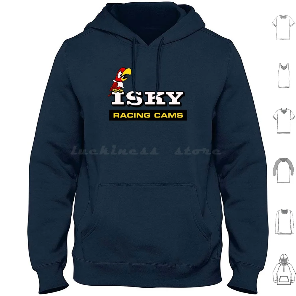 Isky Cams Hoodie cotton Long Sleeve Isky Motorsport Cars Racing