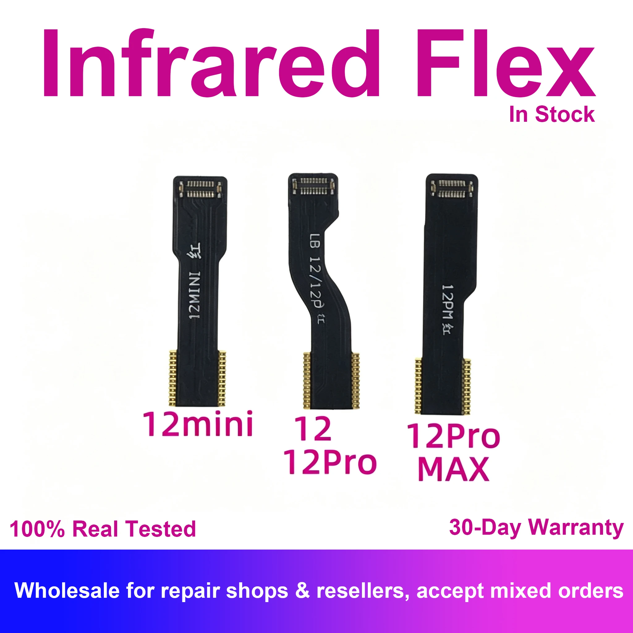 Infrared FPC Empty Flex Cable for iPhone 12 mini 12 Pro Max Face ID Repair Ribbon Replacement Parts