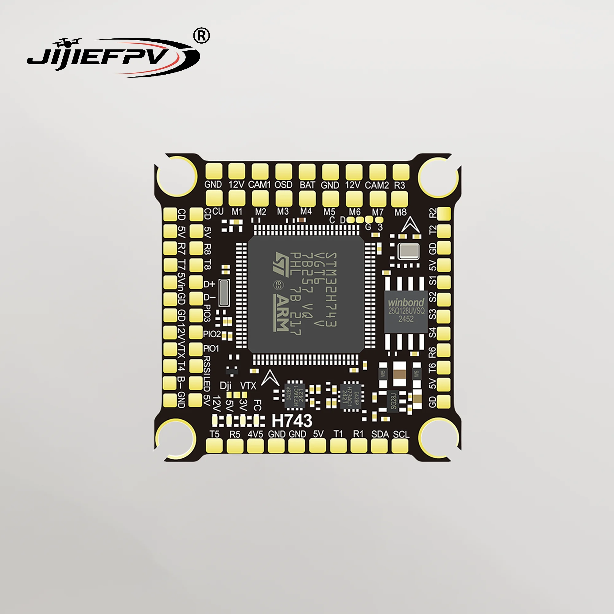 JIJIEFPV FC Flight Controller Stack Betaflight BLS 55A 60A 4 in 1 Brushless ESC for RC FPV Drone Quadcopter Mark4 APEX