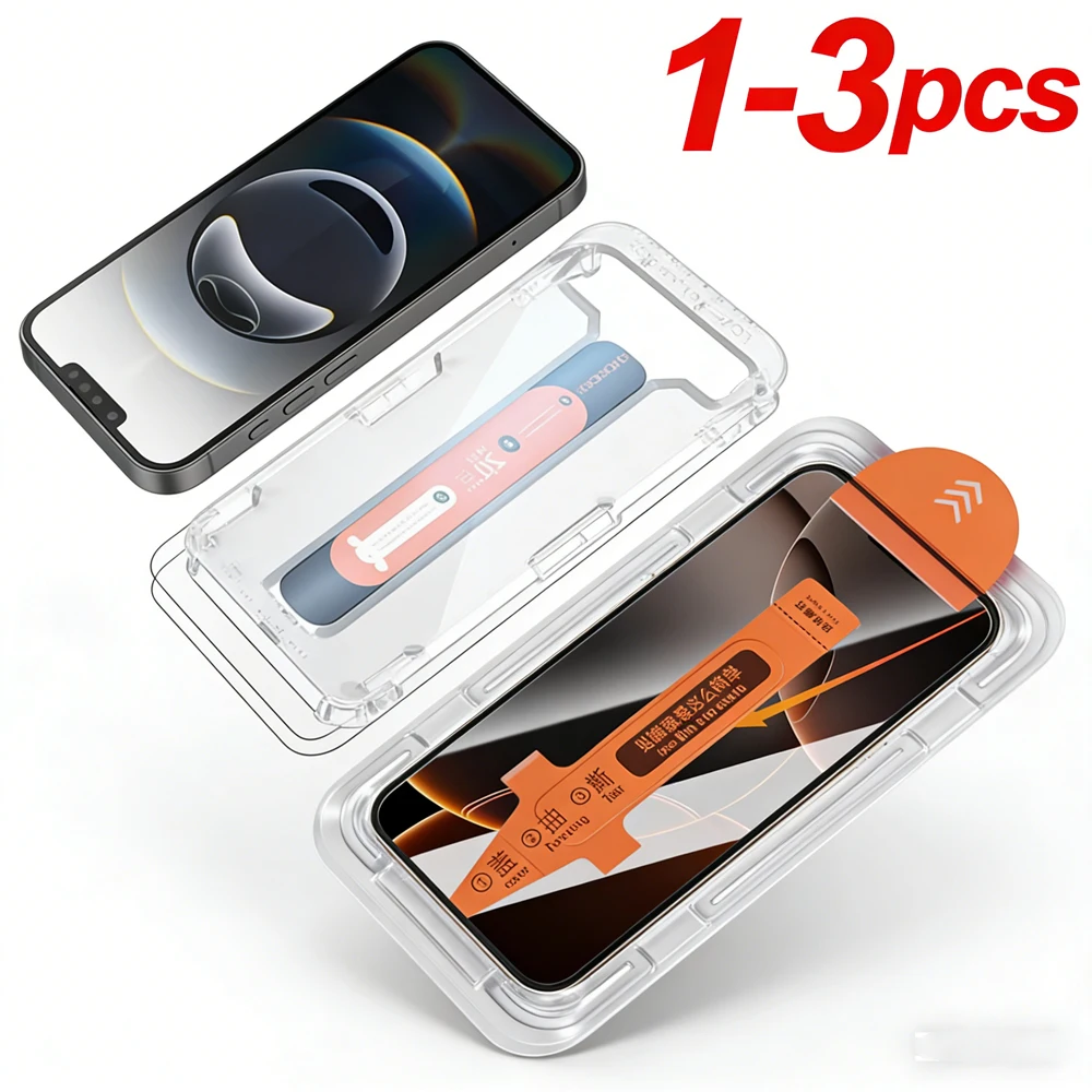 1-3PCS HD Screen Protector For Samsung A56 A36 A35 A25 A16 A26 A17 A34 A55 A15 A24 A22 A31 A32 A52S Tempered Glass Easy Install