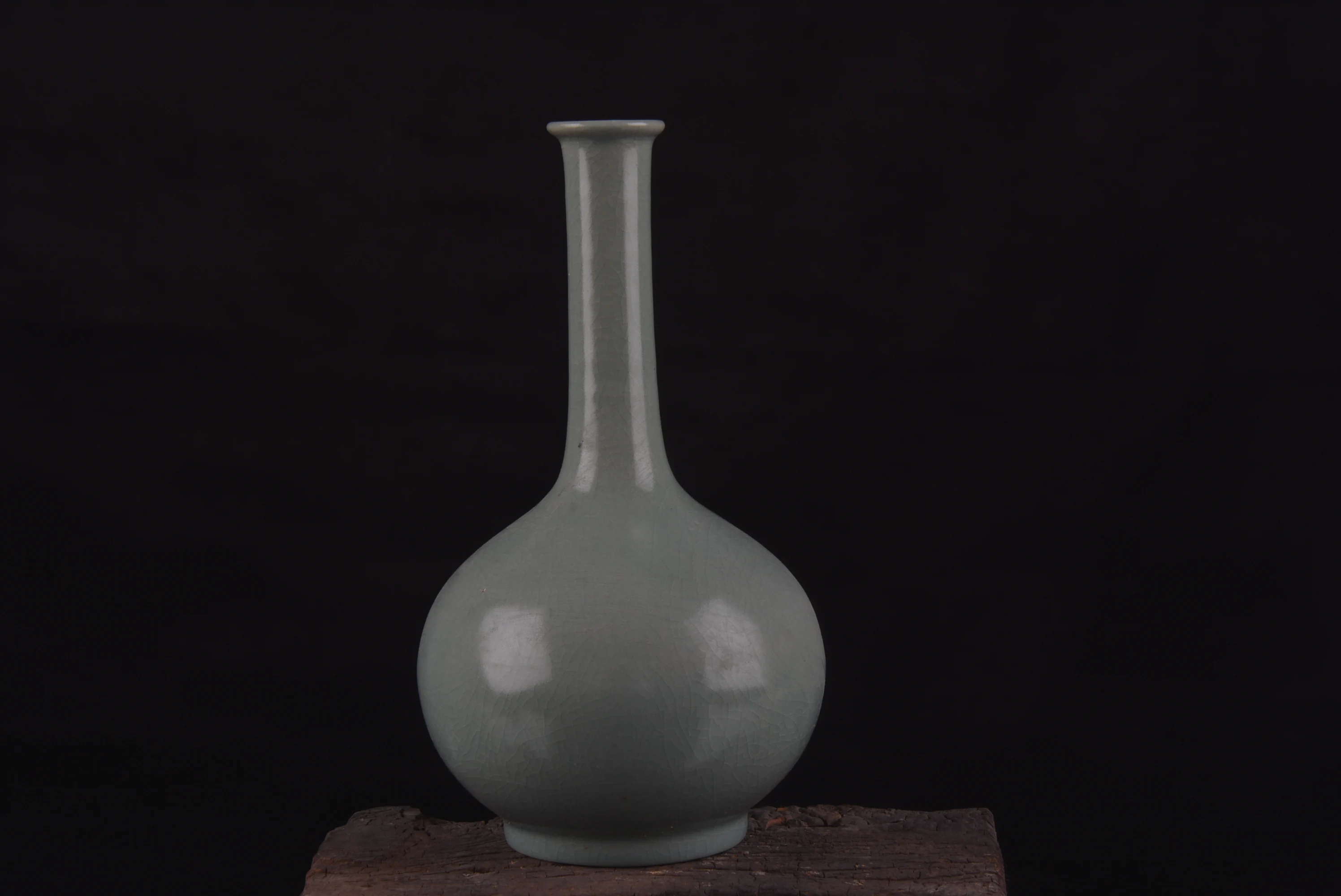 Rare Old China Song dyansty porcelain vase,Ru Kiln,Hand Painted Decoration ,Free shipping