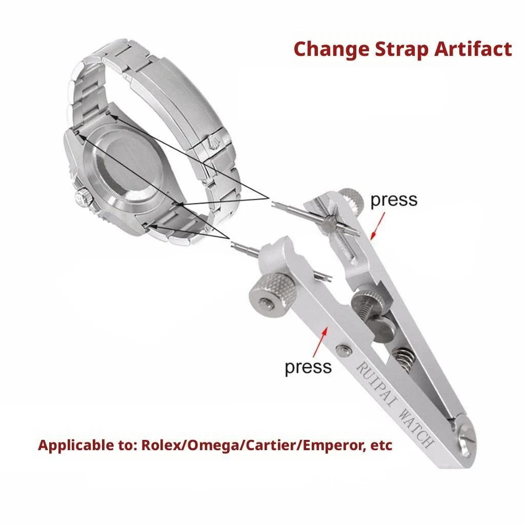 

Watch repair tool raw ear pliers remove and replace the strap
