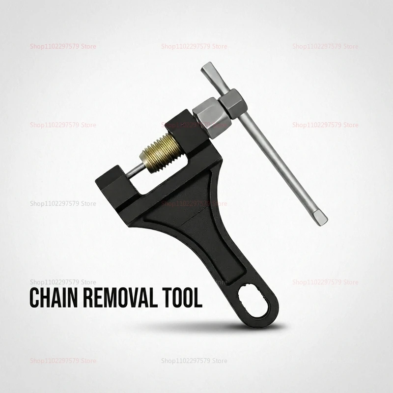 Universal Motorcycle Chain Breaker Tool Link Remover Separator Riveting Tool for 420 530 Chains Motorcycle Workshop Maintenance