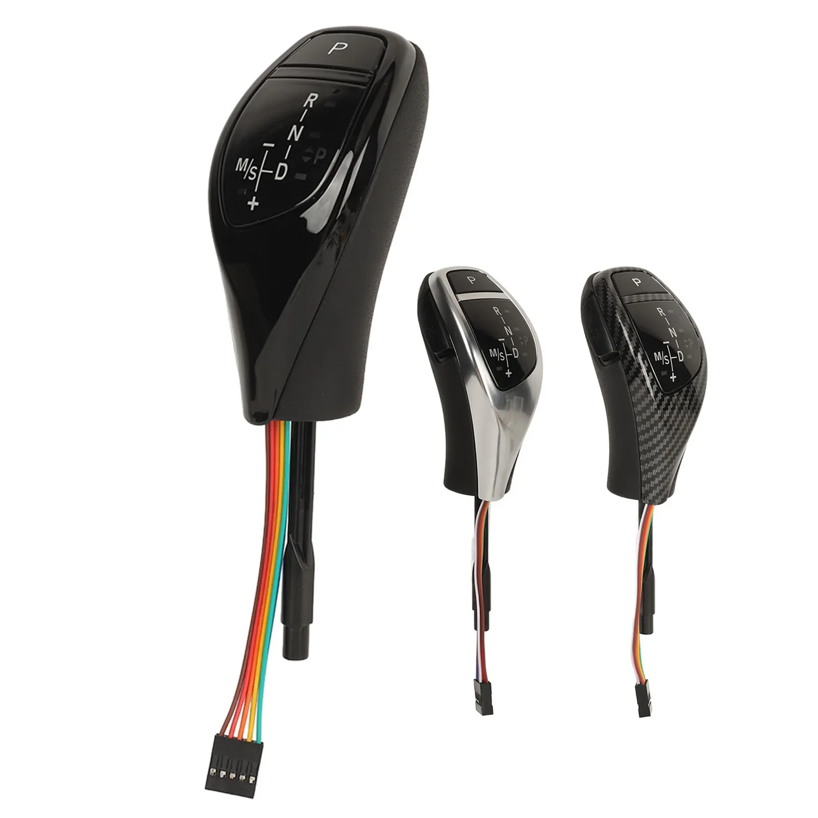 

Светодиодная ручка переключения передач, верхняя часть рычага переключения передач, модернизированный комплект для BMW E90 E91 E92 E93 E81 E84 LHD с кнопкой запуска одним щелчком мыши