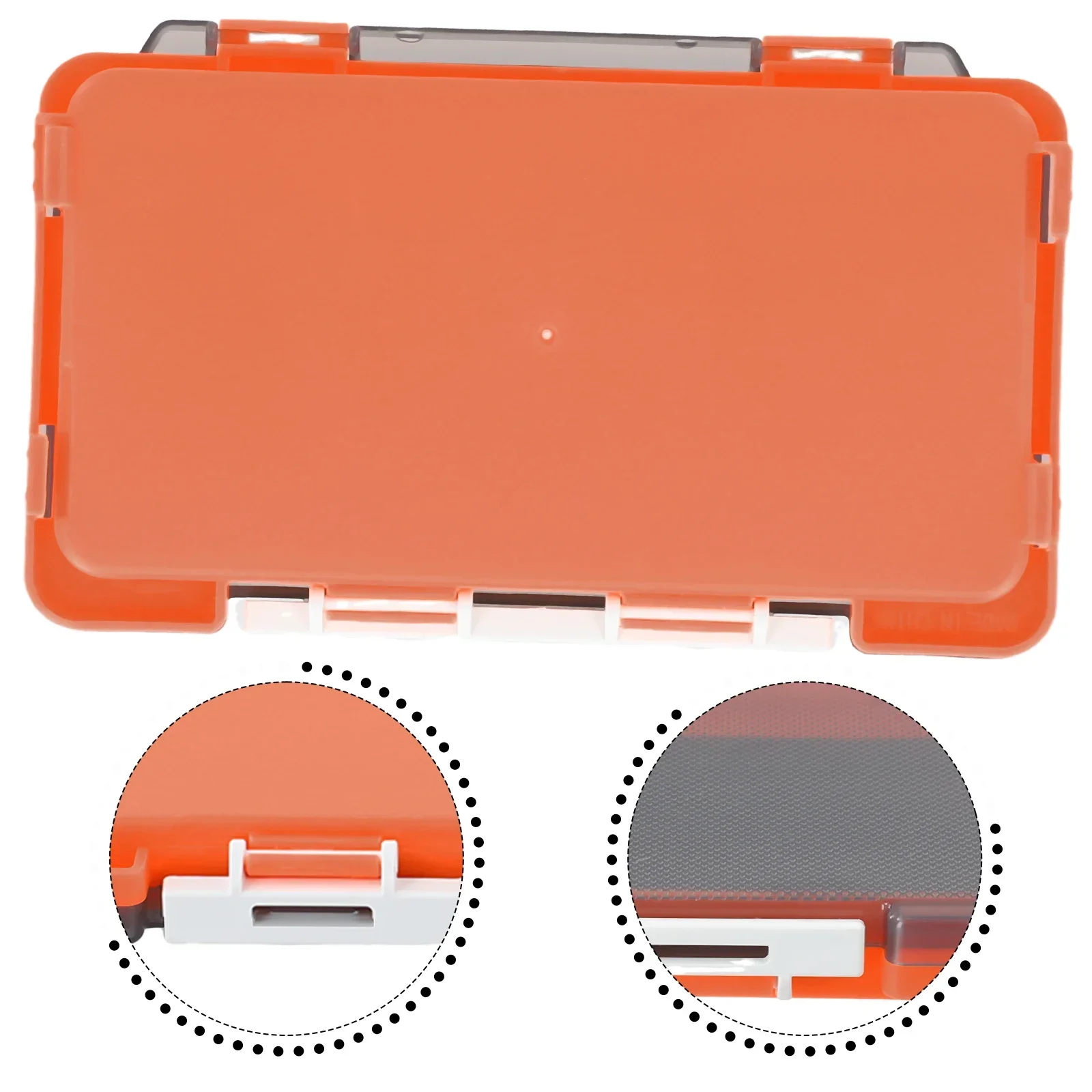 

Accessories Fishing Tackle Box Lure Built-in Sponge Orange/Bule/Grey Bait Hook Box High Performance High Quality