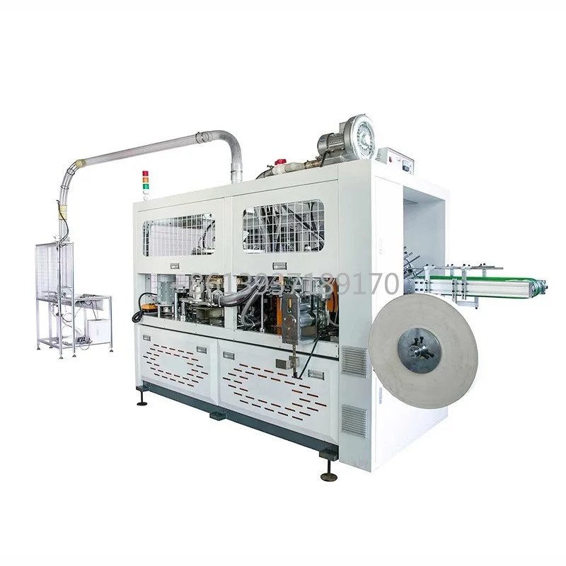Automatic Plate Paper Coffee Tea Paper Cup Making Machine 3-12oz Small Disposable Paper Cup Making Machine Automatic