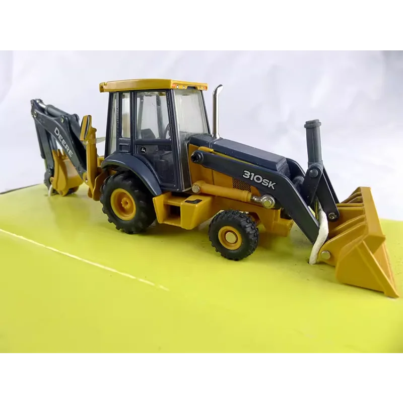 Diecast ERTL Maßstab 1:50 310SK Baggerlader Zwei-Ende Beschäftigt Legierung Auto Modell Sammeln Spielzeug Geschenk Souvenir Display Ornament