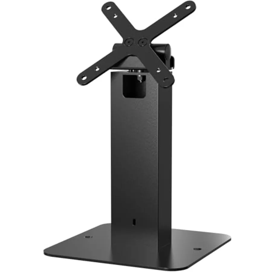 

Sleek Rotating Kiosk Stand 360-Degree Rotating Desk Mount with Universal VESA Mount and Heavy-Duty Steel for Tablets Holders En