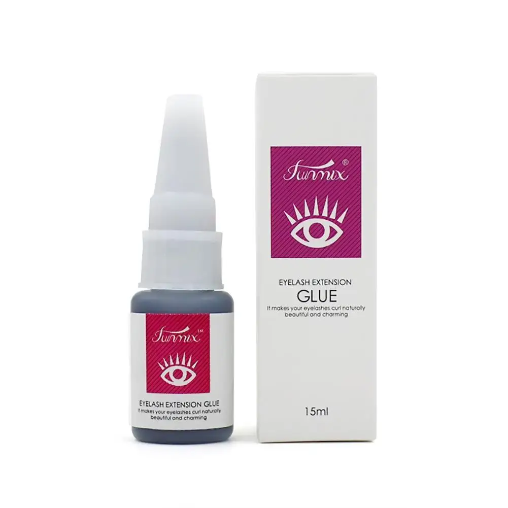 Colle pour extensions de faux cils, imperméable, séchage rapide, longue durée, forte, sans Irritation, outils d'apprêt transparents