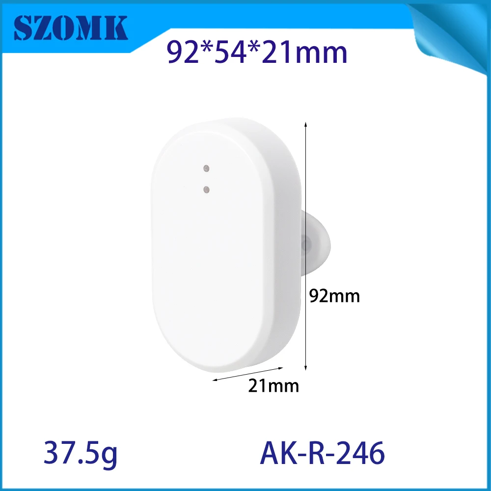 92*54*21MM Tuya Compatible Microwave Radar Human Presence Sensor Enclosure with ZigBee Smart Scene Dynamic Detector Housing