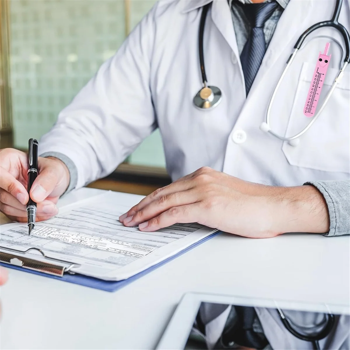 T61C_EKG Calipers ECG Calipers Measuring Tool with Ruler EKG Caliper