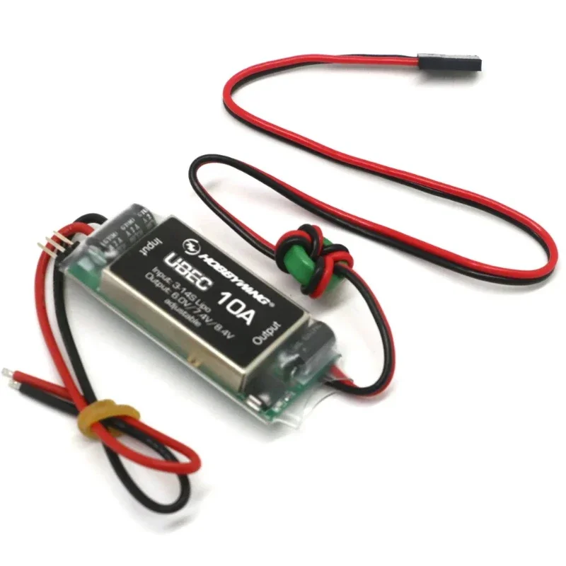 Tops1pcs For Hobbywing Waterproof UBEC 10A Voltage Regulator Module 3-14S 6/7.4/8.4V 10A Adjustable BEC High Voltage For Car Pa