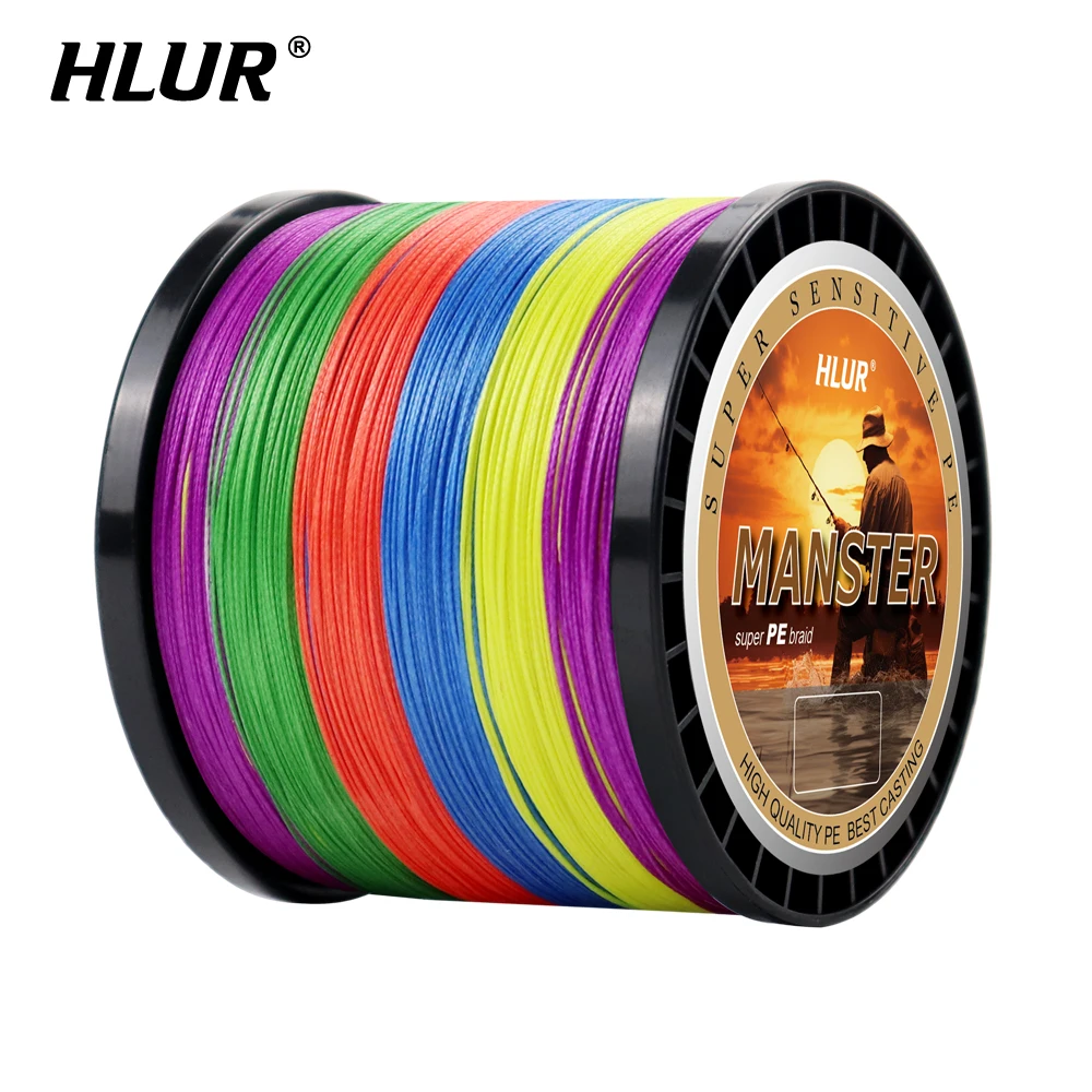 X8 PE Woven Fishing Line 300M/500M/1000M Tensile Strength 14LB-88LB Luya Sea Fishing Line Easy to Cut Water Resistant for Fishin