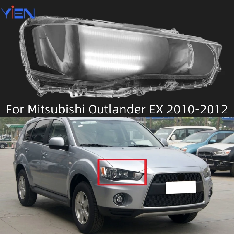 

For Mitsubishi Outlander EX 2010 2011 2012 Automobiles Parts Accessories Car Lights Shell Headlight Headlamp Lens Covers