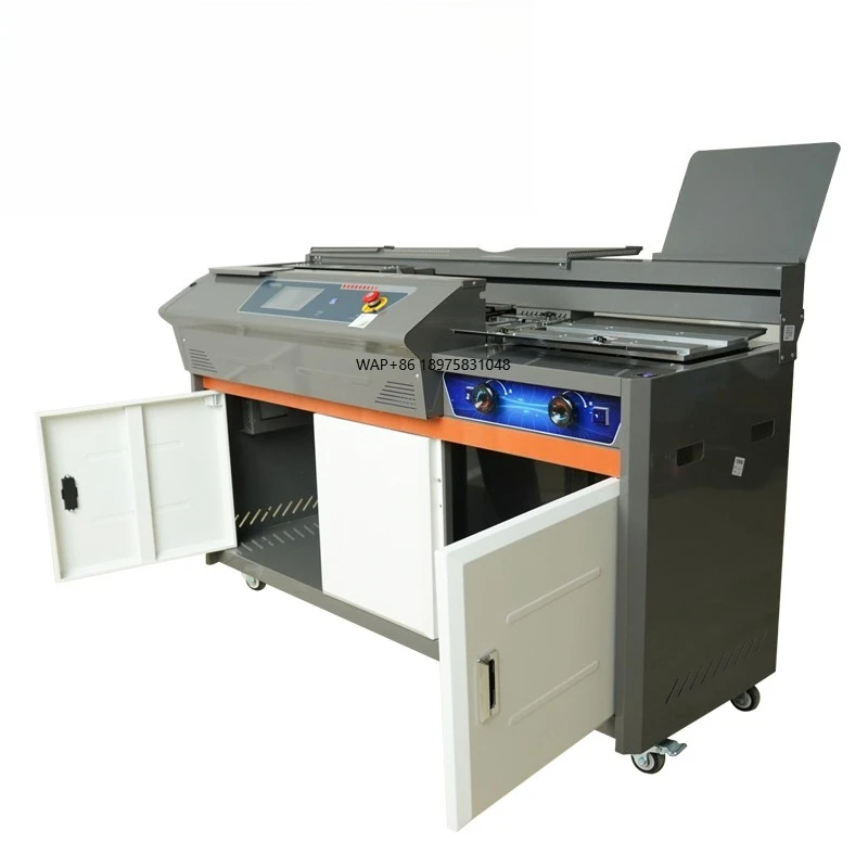 588C Pro A4 Variable Frequency Hot Glue Book Binder with Side Glue and High Speed Max 450 Books Per Hour