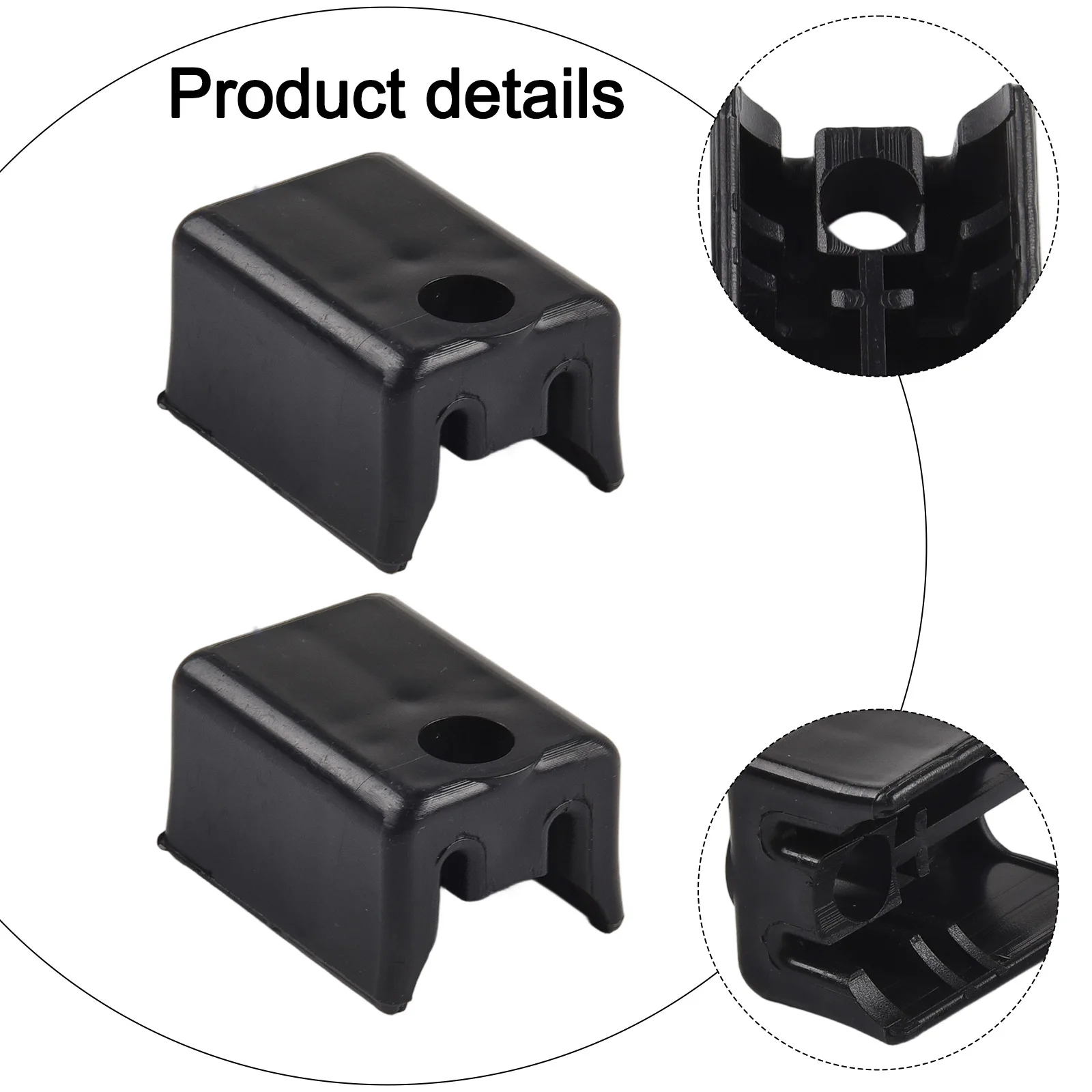 2pc 731-04216A Dual Cable Fitting Holders For Troy-Bilt For Yard 731-04216 Cable Hanging Holder Secure Cable Management