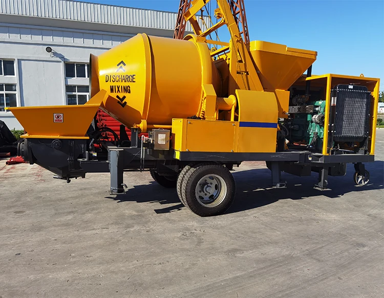 High quality factory supply electric/diesel power concrete pump with trucks