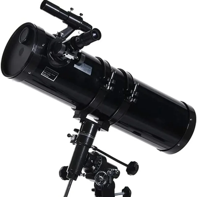 150/750mm Professional Astronomy Telescope Equatorial Mount and Portable Tripod Outdoor Reflective Astronomical Telescope